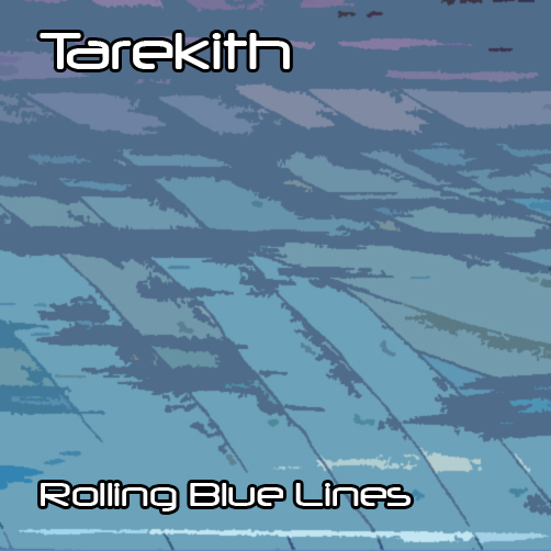 rolling blue lines